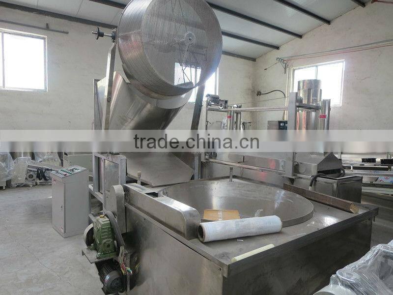 Automatic Continuous Deep Fryer with Double Conveyor