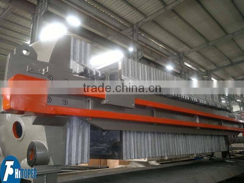 Strength polypropylene filter press, acid sludge used filter press