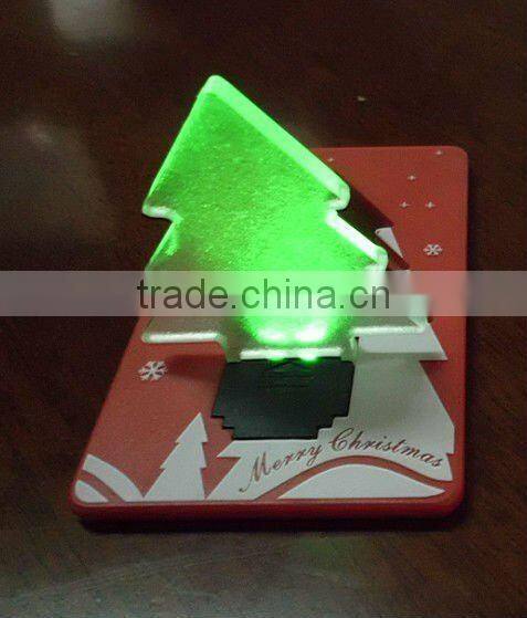 christmas card led light