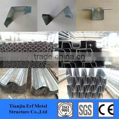 galvanzied omega c channel,steel hat channel,hat shaped profile steel