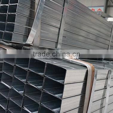 erw carbon pre galvanized square steel tubing gi Pipe 50X50