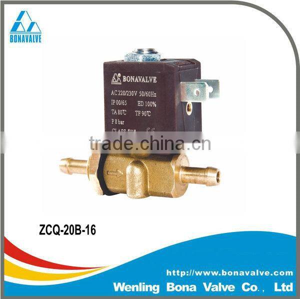 BONA Gas Valve/Air Valve Barbed Port 6.5mm ZCQ-20B-16 Welding Solenoid Valve