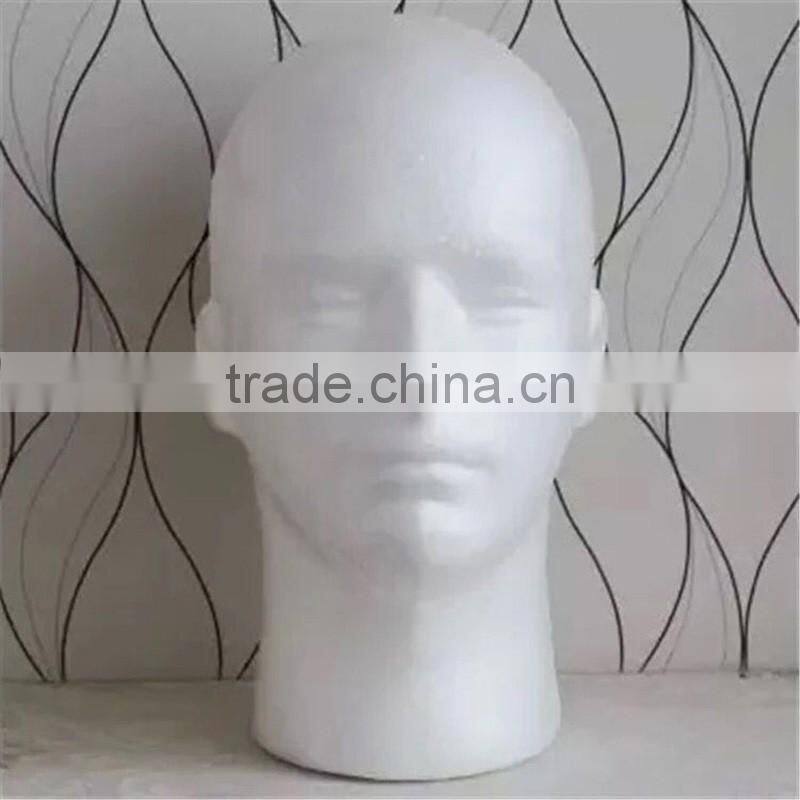 Cheap foam mannequin head for hat display