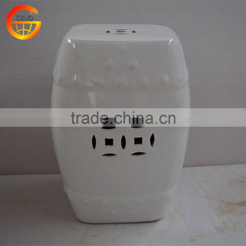 antique chinese ceramic drum stool for indoors