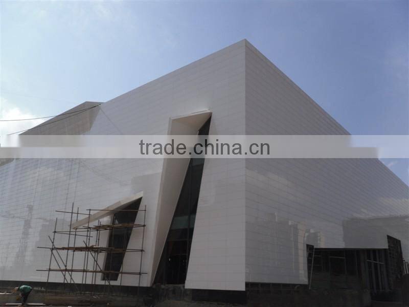 New choice white nano glass 3 artificial stone slabs