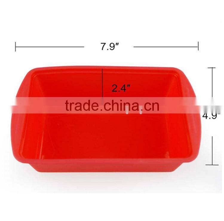 Nonstick Thicken Silicone Baking Pan with Cover Silicone Loaf Pan