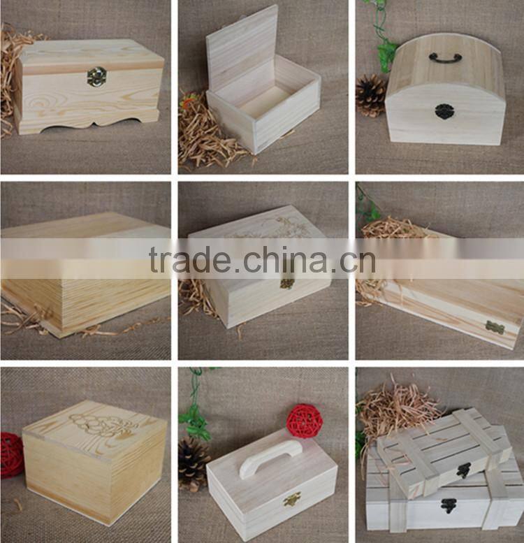 Handmade art mind decor wooden essential oil packing boxes