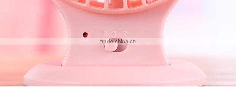 promotional table office desk mini USB chargeable fan