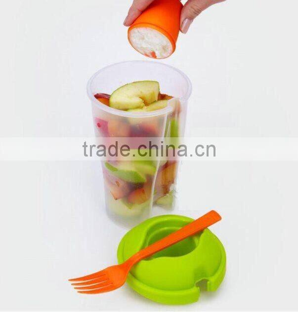 Fruit Salad Container Salad To Go Cup With Fork