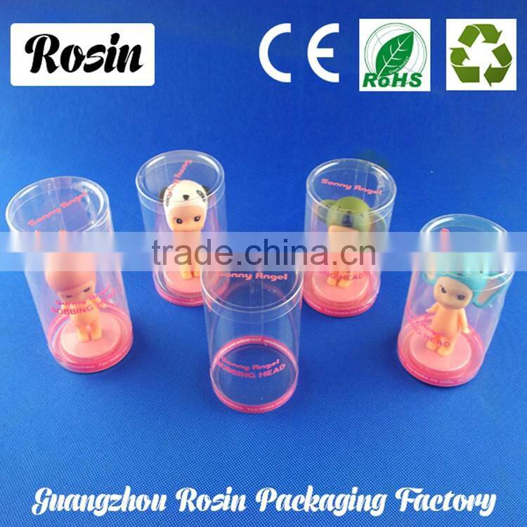 Factory Price Custom Recyclable Foldable Plastic Clear Birthday Candle Packaging Boxes with Window
