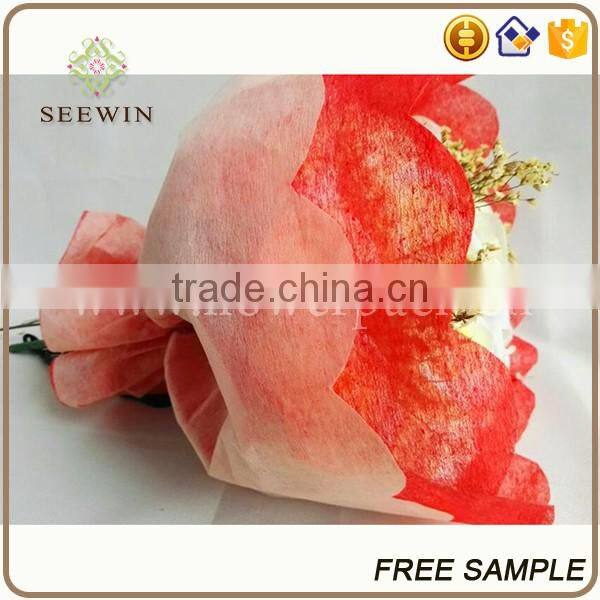 mesh fabric flower packaging sleeve