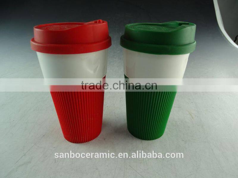 Thermal Insulation Ceramic Coffee Cups Without Handle in stock with cheap price