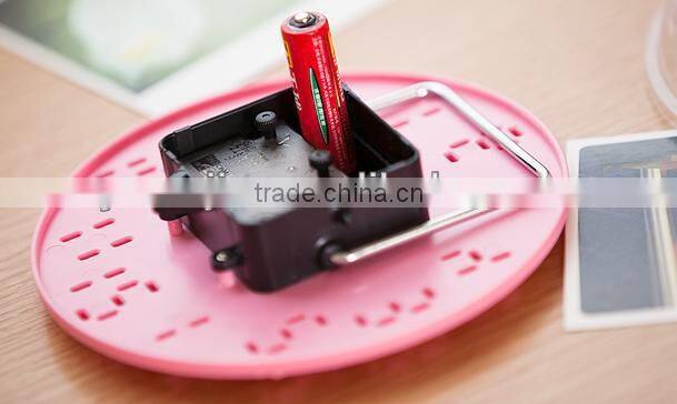 Supply Circular fashion desktop alarm clock