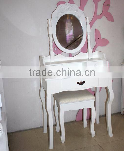 Wooden Dressing Table for Bedroom, Wooden Dresser Set, Bedroom Furniture