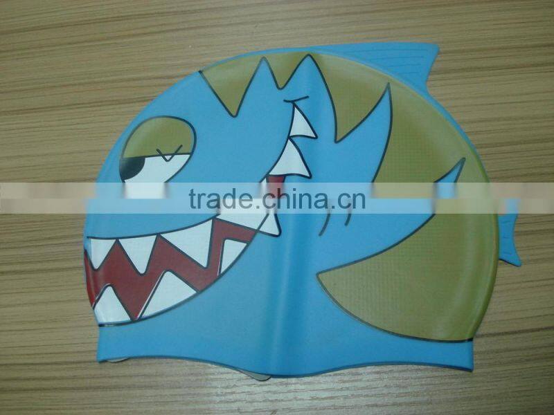 Simple Design swimming cap fashion all-match waterproof tensile silicone swimming cap