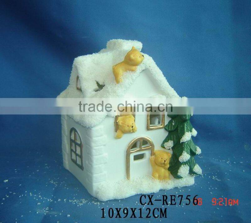 Special Christmas gift, Xmas decoration led light-Ceramic Christmas Items