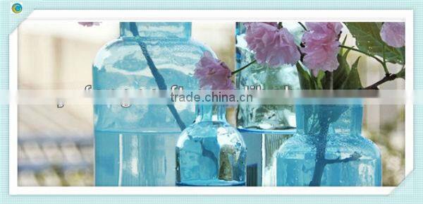 Crystal vases decoration