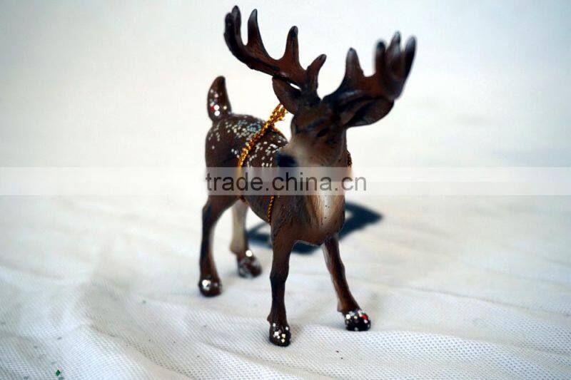 resin deer animal statue for home decor