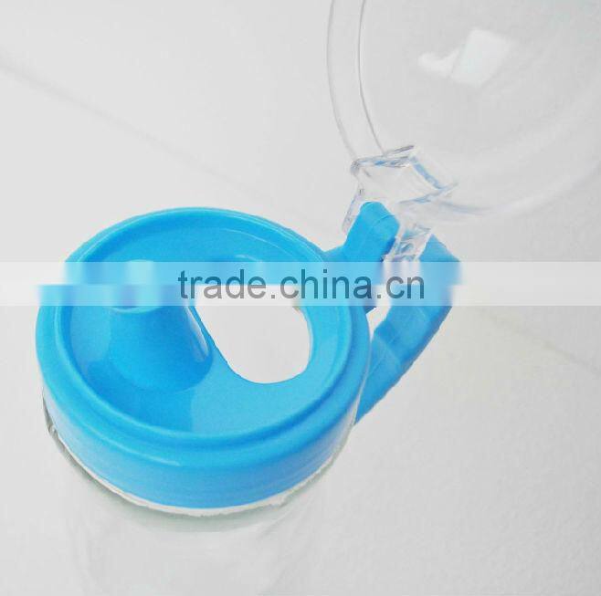 Hot style high quality glass drinking water pot with cap