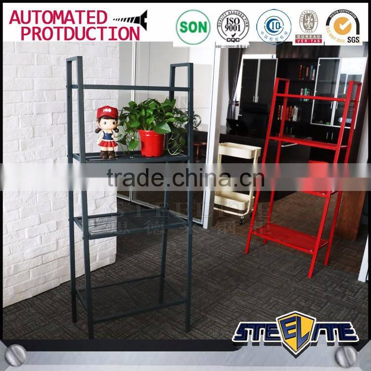 Color red steel toy storage display rack