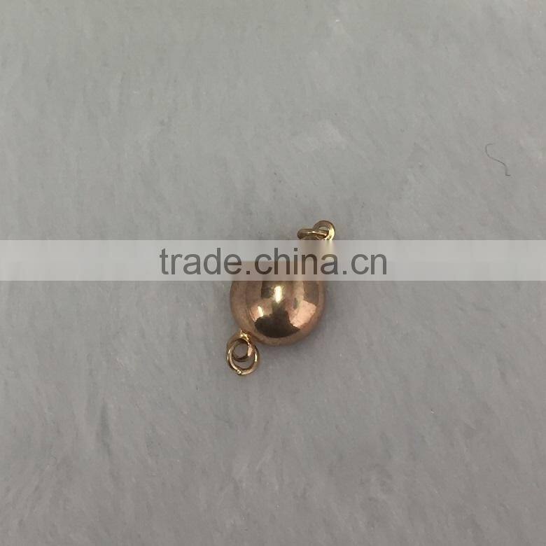 9 mm alloy findings for necklace