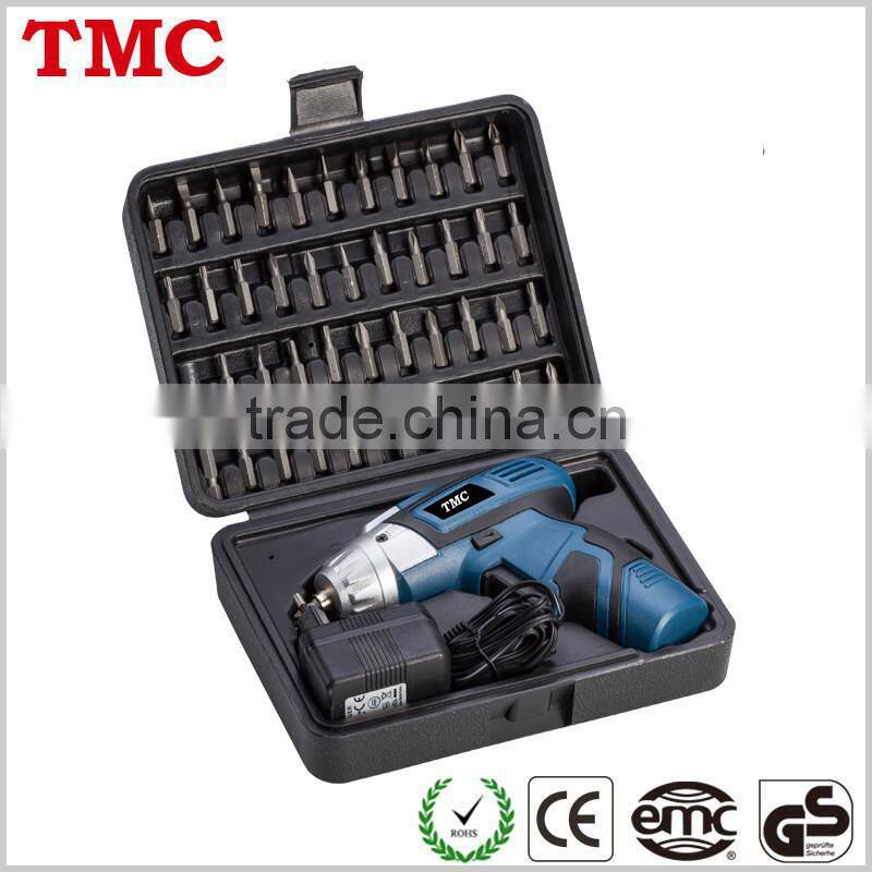 3.6V Cordless Screwdriver with 42pcs Bits