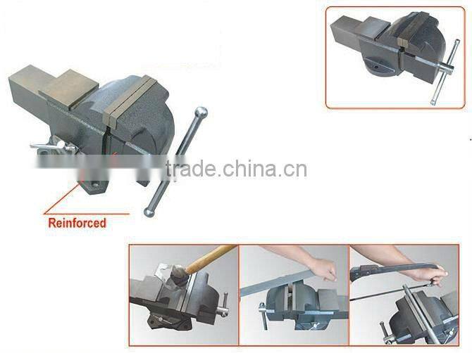 Mechanic's Vise SH-H100 with Jaw Width 4" and Max. opening 4"