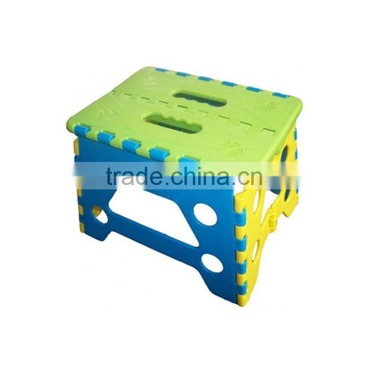 Strong Plastic Foldable Step Stool for Kids