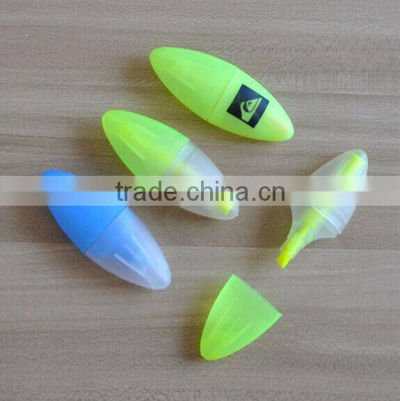 GOOD QUALITY AND COMPETITIVE PRICE OVAL SHAPE HIGHLIGHTER FOR GIFT