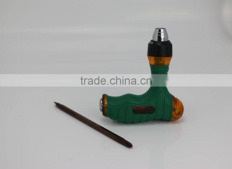 Berrylion Hot Selling Ratchet Telescopic Wrench Multi function Ratchet Screwdriver