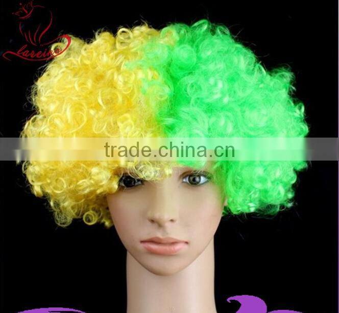 Unique Mohican Hairstyle Cosplay Wig Hippy Party Wig Holloween Cosplay False Synthetic Hair Wig