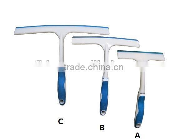16cm small rubber window squueegee with soft hand hold