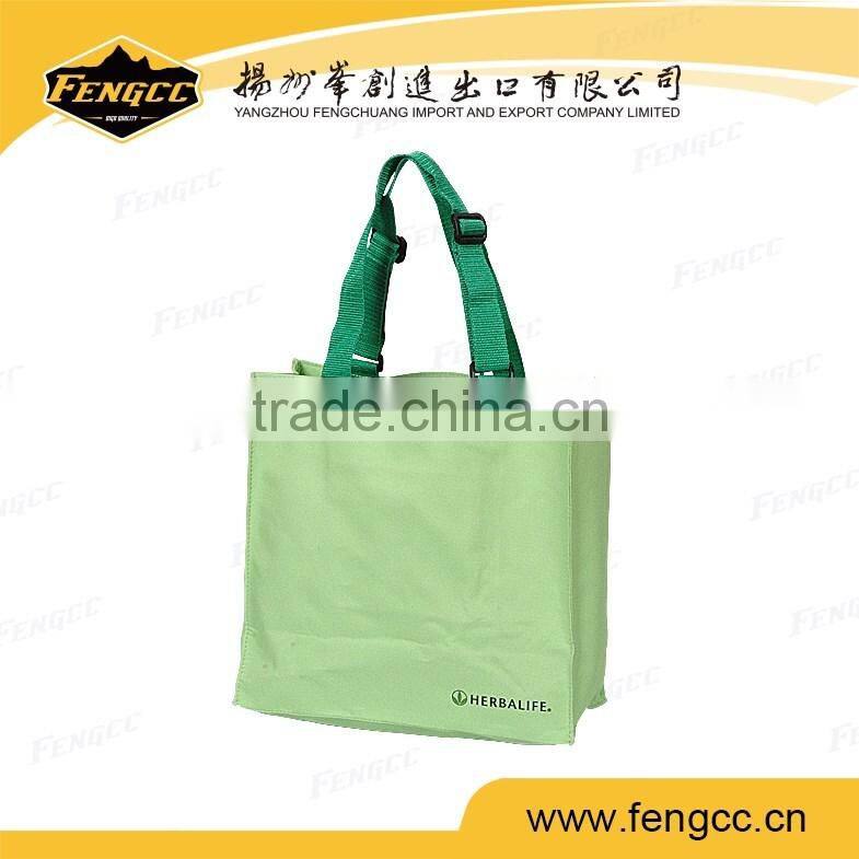 High quality ECO-friendly cotton handle beach bag / travel bag / tote bag