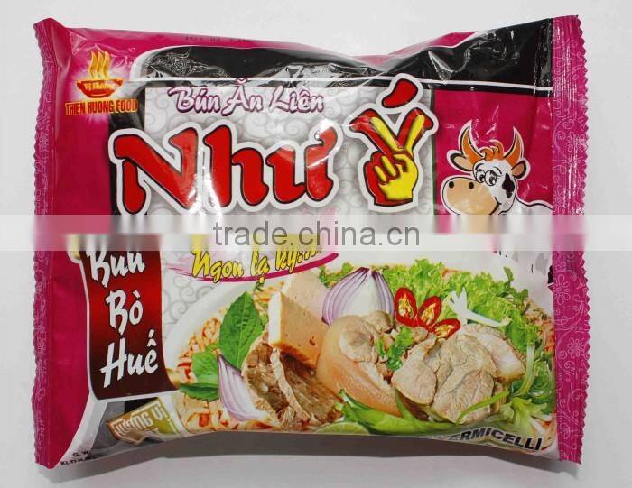 " Nhu Y " Beef Flavour Instant Rice Vermicelli 60g - Thien Huong Food JSC