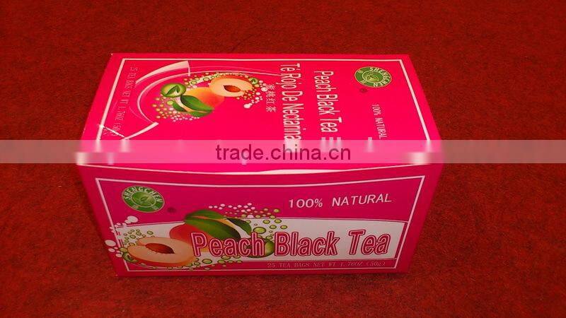 Peach Fruit Tea, Lowest price Flavored Tea 20teabags