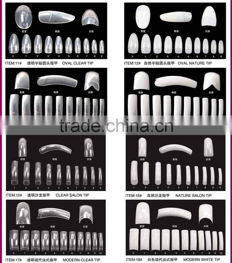 NEWAIR Professional ABS salon nail tips