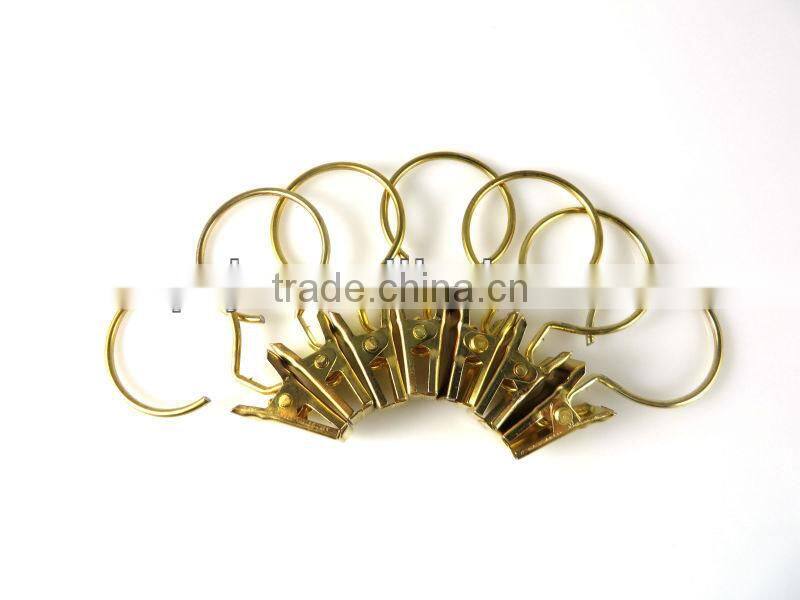 Curtain rod rings Metal Curtain Clip