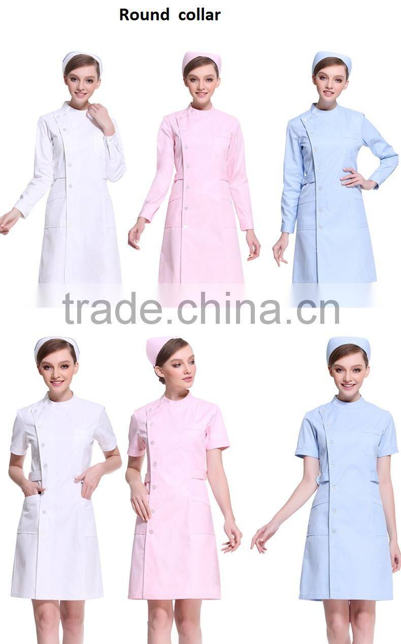 OEM ODM nurse uniform lab coat nursing coat medical scrubs dress