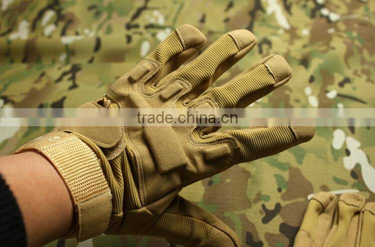 custom sandy antislip warm military tactical gloves