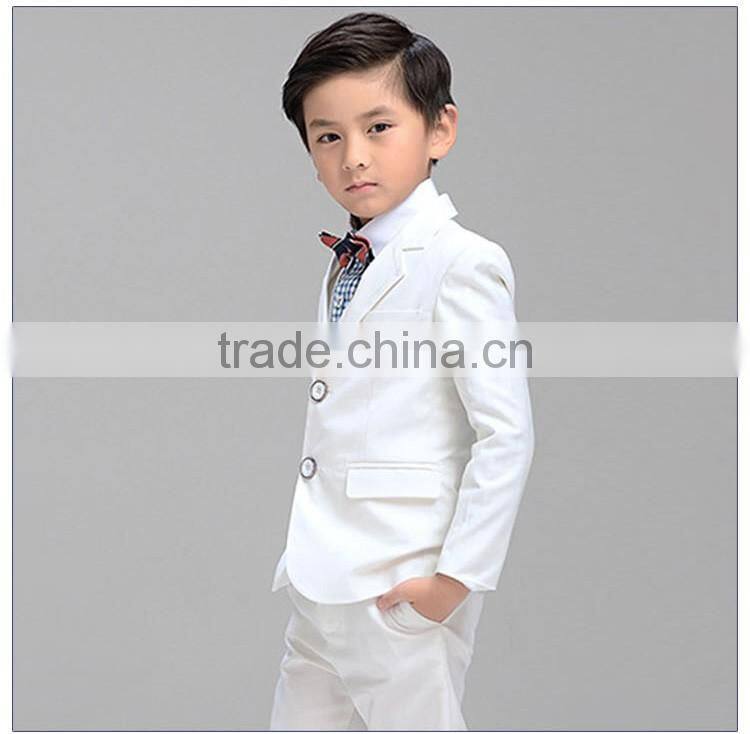 Custom Made Boys Tuxedo Suits Korean Boys White Suit
