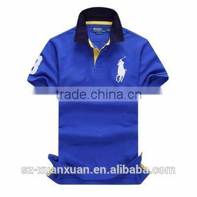 Wholesale China cotton men polo t-shirt with printing
