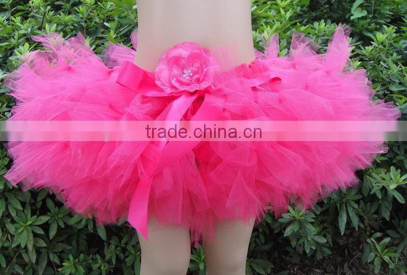 Wholesale toddler baby petit skirt hand weave pettiskirts