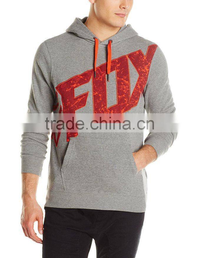 2016 new print custom crewneck fleece sweatshirts for men