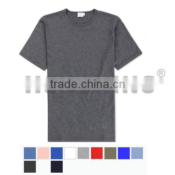 Bulk O Neck Gray Blank Dri Fit t-shirts Wholesale