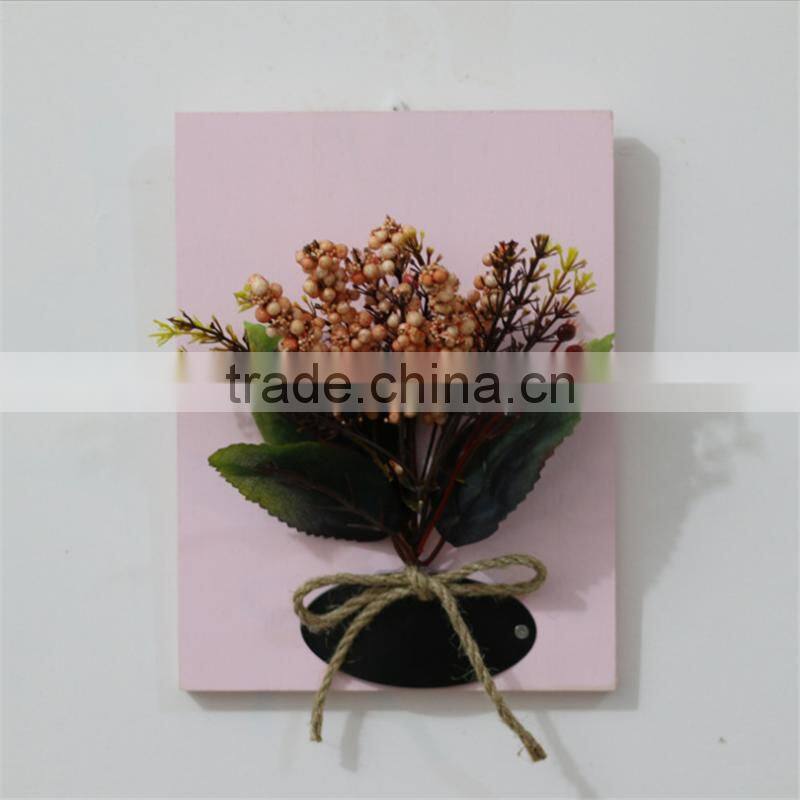 plush beautiful home decoration vases Wall decor Mural Flower simulation Valentine's Day gift and Wedding decoration