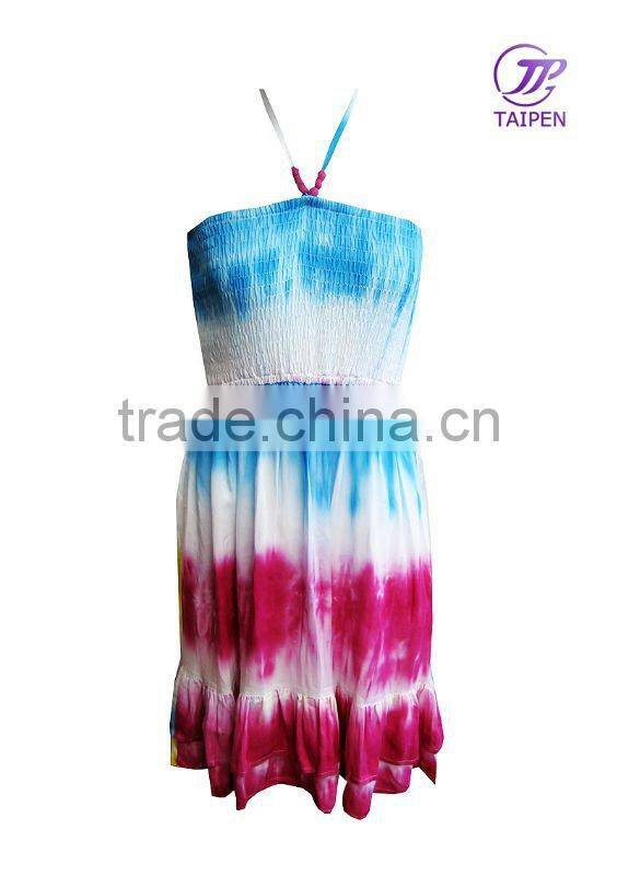 Wholesale Fashion Ladies Summer Dresses Beautiful Women Causal Dress