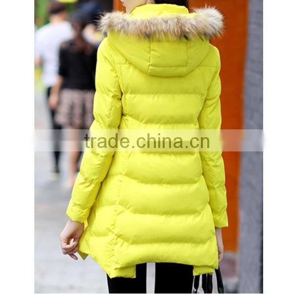 2015 New Design Ladies Casual Customized Puffer Padded Jacket