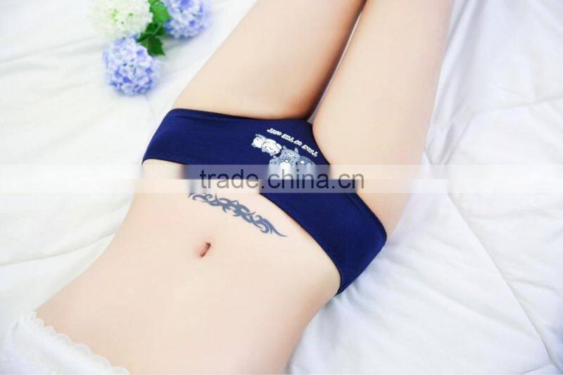 Women Cotton Panties Print cats Underwear Sexy Underpants Cute