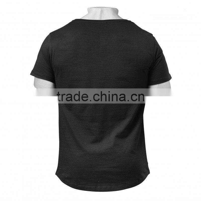 Plain Round Neck Tshirt 95 Cotton 5 Elastane Tshirt New Style Basketball Jersey