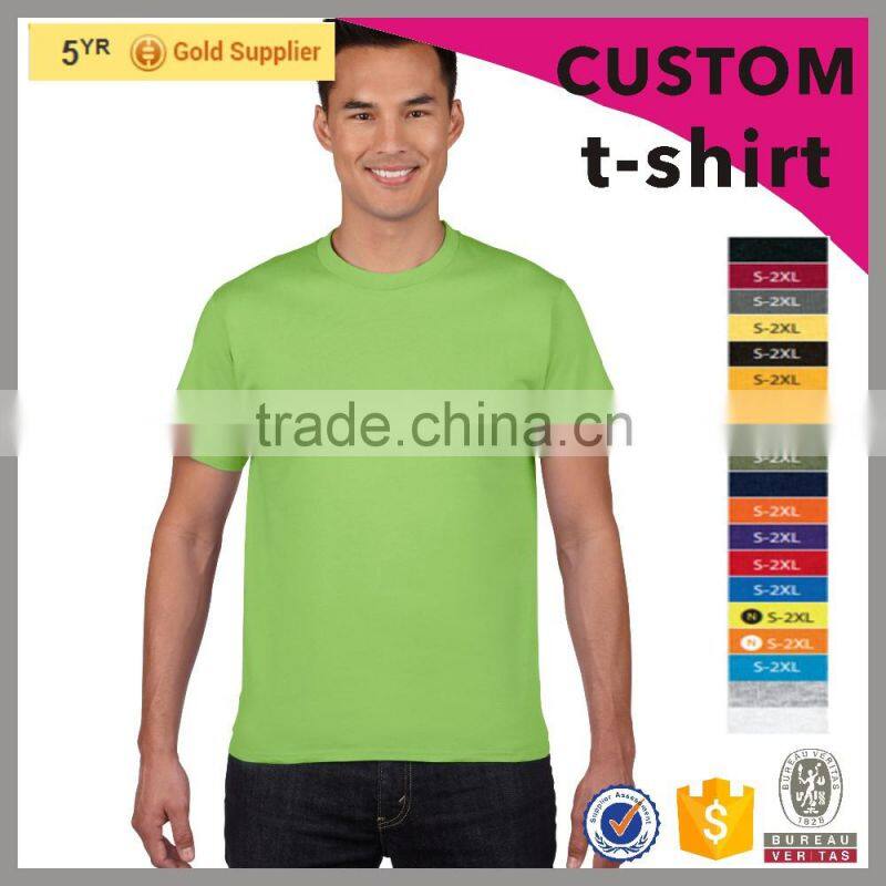 Hot Sale adult tee shirts without printing 180gsm